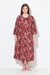 Peignoir en coton bio, motif cachemire, coupe kimono et manches 3/4