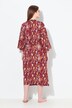 Peignoir en coton bio, motif cachemire, coupe kimono et manches 3/4