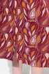 Peignoir en coton bio, motif cachemire, coupe kimono et manches 3/4