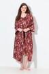 Peignoir en coton bio, motif cachemire, coupe kimono et manches 3/4