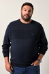Pull Men+ en maille texturée, flocage - jusqu'au 8 XL