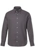 Flanelová košile JP1880, dlouhé rukávy, plošný potisk, skrytý límeček s knoflíky, Modern střih, do 8XL