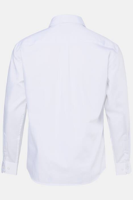 Chemise JP 1880 texturée, manches longues et col requin, coupe Modern Fit - jusqu'au 8 XL