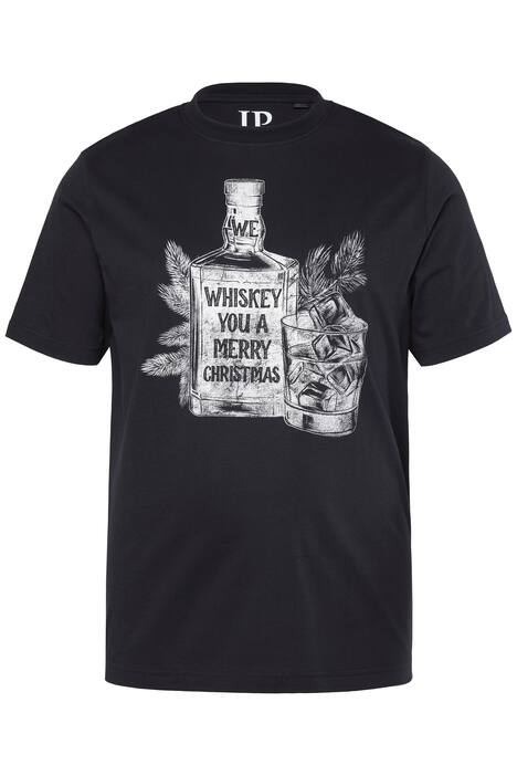 Tričko JP1880, krátké rukávy, vánoční motiv, potisk na hrudi, do 8XL