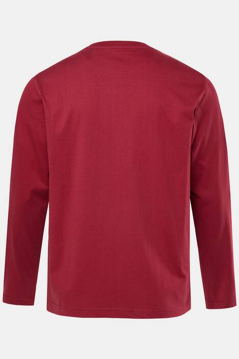 Maglia Men+ con taschino e maniche lunghe, fino alla tg. 8XL