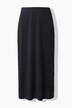 Set TruYou con top e gonna in raso con pizzo e spalline sottili