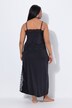 Set TruYou con top e gonna in raso con pizzo e spalline sottili