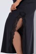 Set TruYou con top e gonna in raso con pizzo e spalline sottili