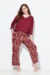Pyjamaculotte, paisley, zakken, biologisch katoen