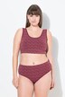 Brassière en coton bio, sans armatures, motif à pois