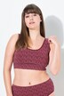 Brassière en coton bio, sans armatures, motif à pois
