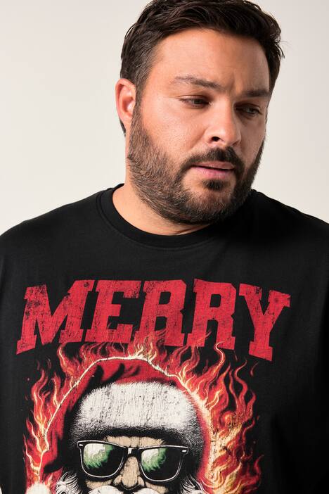 T-shirt Men+ à manches courtes, motif Noël - jusqu'au 8 XL