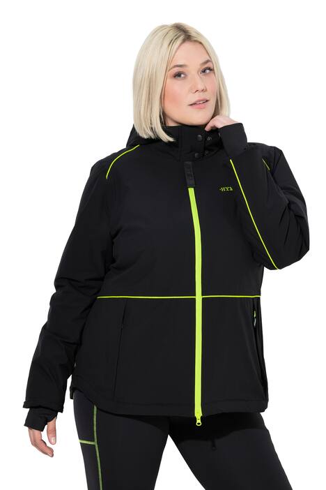 Funkčná bunda HYPRAR, nepromokavá, dvoucestný zip, kapuce