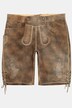 Bermuda Men+ in tradizionale stile Tracht in vera pelle di bovino con allacciatura sulla gamba, fino alla tg. 70