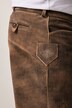 Bermuda Men+ in tradizionale stile Tracht in vera pelle di bovino con allacciatura sulla gamba, fino alla tg. 70