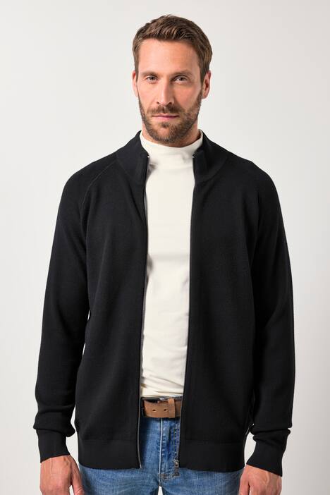 JP AWARE Strickjacke, Nachhaltigkeit, recycelte Materialien, bis 7 XL