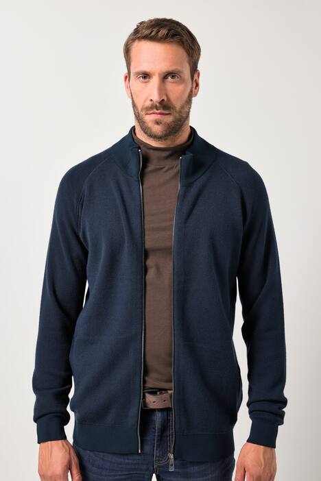JP AWARE Strickjacke, Nachhaltigkeit, recycelte Materialien, bis 7 XL