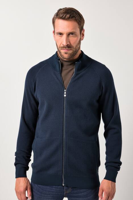 JP AWARE Strickjacke, Nachhaltigkeit, recycelte Materialien, bis 7 XL