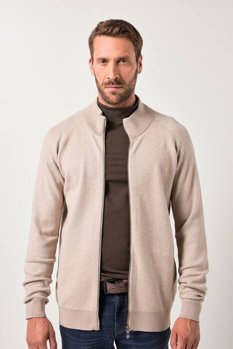 JP AWARE Strickjacke, Nachhaltigkeit, recycelte Materialien, bis 7 XL