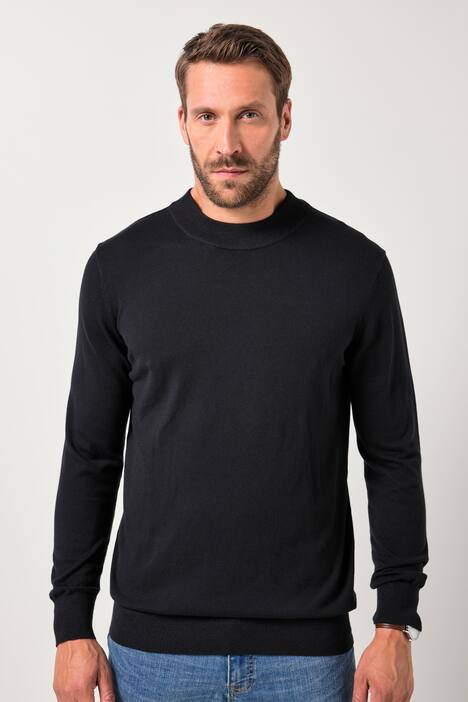 JP AWARE Pullover, recycelte Materialien, Stehkragen, bis 7 XL