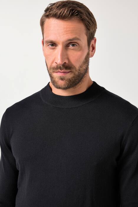 JP AWARE Pullover, recycelte Materialien, Stehkragen, bis 7 XL