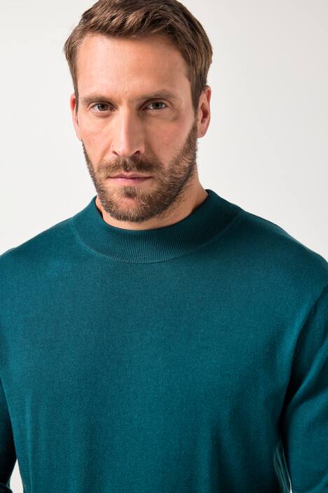 JP AWARE Pullover, recycelte Materialien, Stehkragen, bis 7 XL