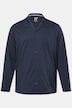 Pyjama JP 1880 deux pièces, motif minimaliste, T-shirt manches longues à boutonner, collection Homewear – jusqu'au 8 XL