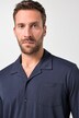 Pyjama JP 1880 deux pièces, motif minimaliste, T-shirt manches longues à boutonner, collection Homewear – jusqu'au 8 XL