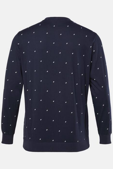 JP1880 pyjamas, homewear, mavevenlig pasform, todelt sæt, minimalismemønster, fås op til 8XL