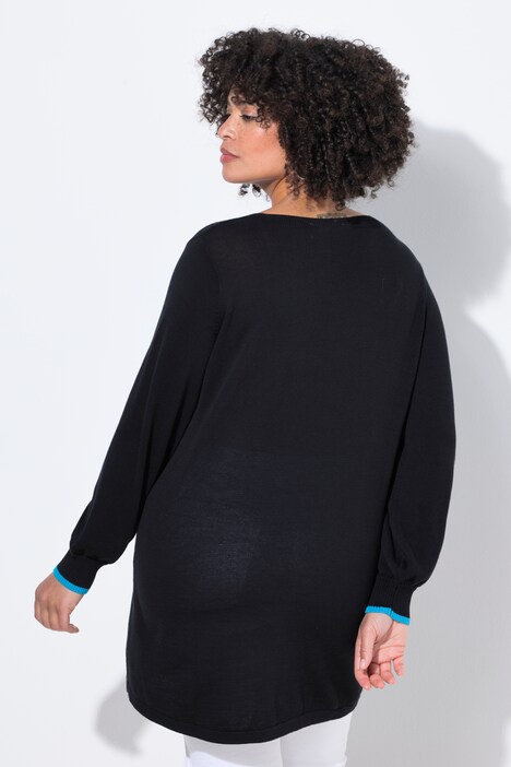 Pull avec motif tigre, coupe confortable