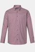 Men+ skjorte, langermet, minimalistisk mønster, kentkrage, komfortabel passform, opptil 8 XL