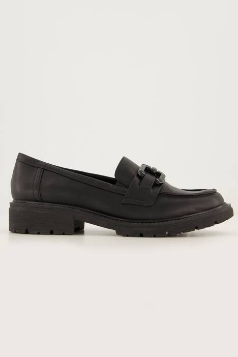 Mocassins Jana Softline, modèle végane (imitation cuir) - largeur H