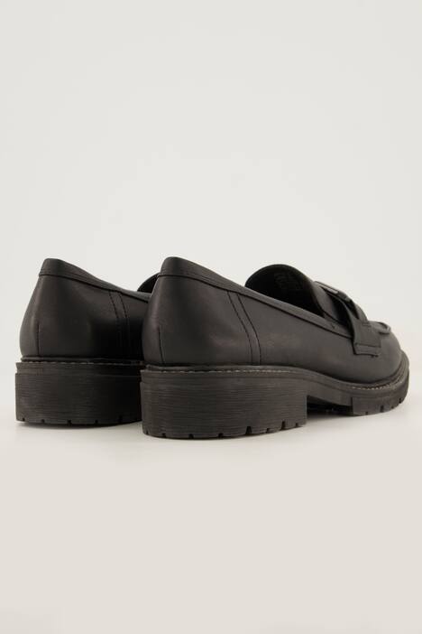 Mocassins Jana Softline, modèle végane (imitation cuir) - largeur H