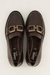 Jana Softline Loafer, lærutseende, vegansk, bredde H