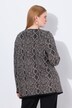 Cardigan, slangendesign, ronde hals, lange mouwen