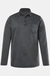 JP1880 poloshirt, lange mouwen, vintage look, tot 8XL
