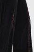 Pantalon droit et large. Empiècement en dentelle