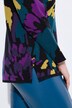 Pull motif Jacquard, encolure bateau, manches longues
