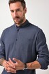 JP1880 Piquéhemd, Langarm, Alloverdruck, Mini Buttondown-Kragen, Modern Fit, bis 8 XL