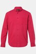 JP1880 Piquéhemd, Langarm, Alloverdruck, Mini Buttondown-Kragen, Modern Fit, bis 8 XL