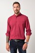 JP1880 Piquéhemd, Langarm, Alloverdruck, Mini Buttondown-Kragen, Modern Fit, bis 8 XL