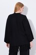 Cardigan long à manches longues et sans fermeture, franges