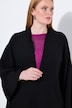 Cardigan long à manches longues et sans fermeture, franges