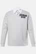 Pull de rugby JP1880, broderie 3D sur la poitrine, col contrastant, jusqu'au 8 XL