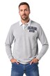 Rugby mikina JP1880, 3D výšivka na hrudi, kontrastní límeček, do 8XL