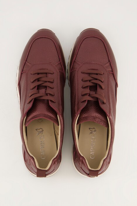 Sneakers en daim Caprice, semelle intérieure amovible - largeur G