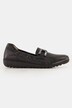 Mocassins Caprice en daim, semelle intérieure amovible - largeur G