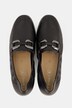Mocassins Caprice en daim, semelle intérieure amovible - largeur G