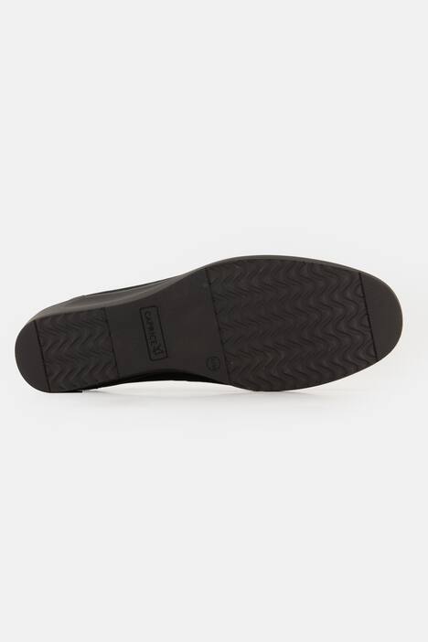 Caprice Leder-Slipper, Wechselfußbett, Weite H