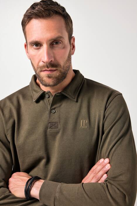 Sweat-shirt de rugby JP 1880, style vintage, petit flocage - jusqu'au 8 XL